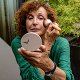 la poudre compacte qui protege la peau