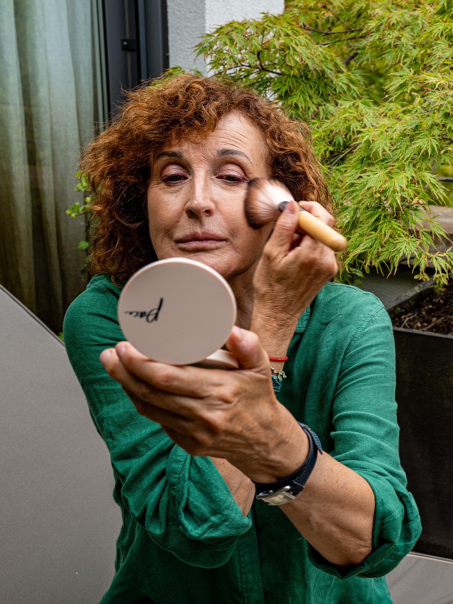 la poudre compacte qui protege la peau